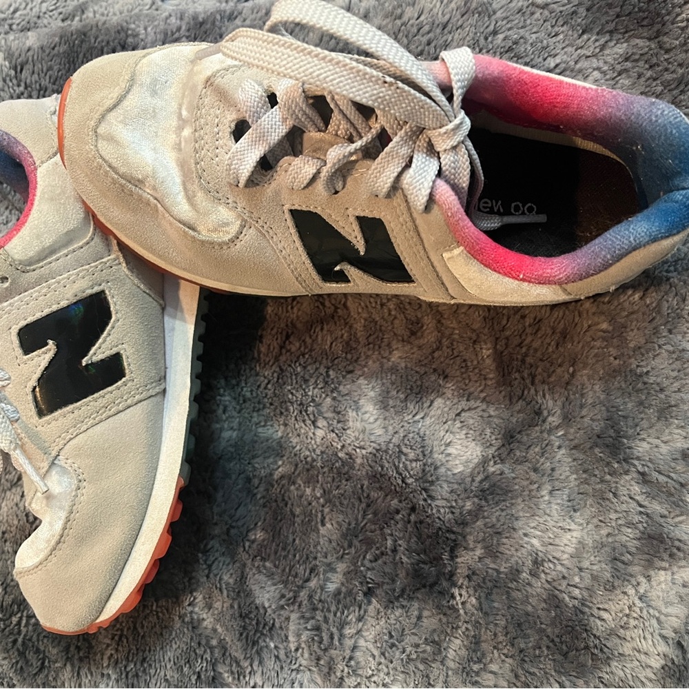 New Balance Kids Sneakers - Gray and Black